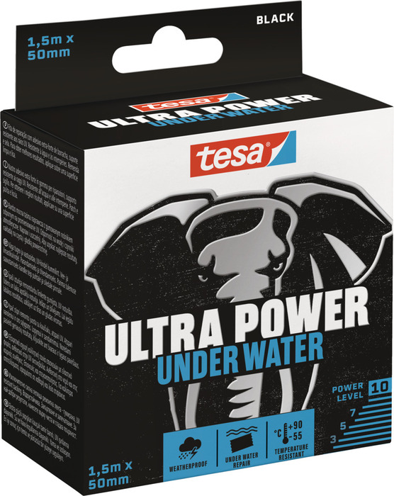 Reparationstejp Ultra Power Under Water 50 mm x 1,5 m Tesa